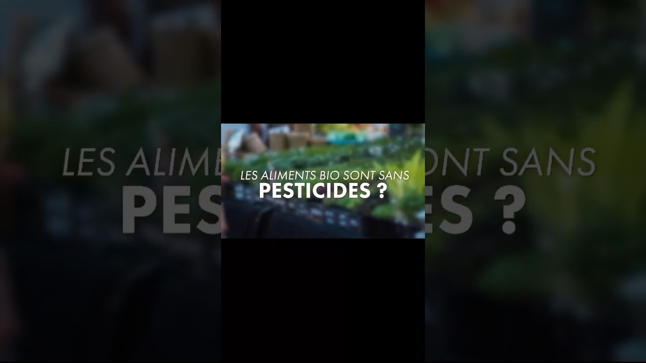 Le Bio est SANS pesticides ?  #food #cuisine #bio #mythes