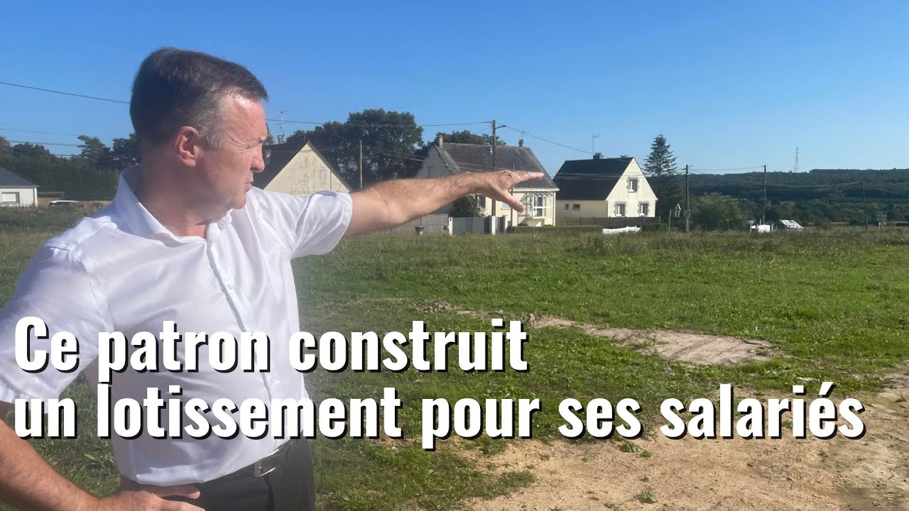 Pour recruter et garder ses salariés, ce patron breton leur construit un lotissement
