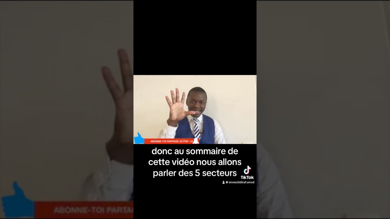 Le secteur agro-alimentaire #afrique #agriculture #immobilier #transport