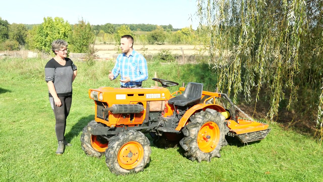 un micro tracteur de 15 cv dans le maraîchage ...