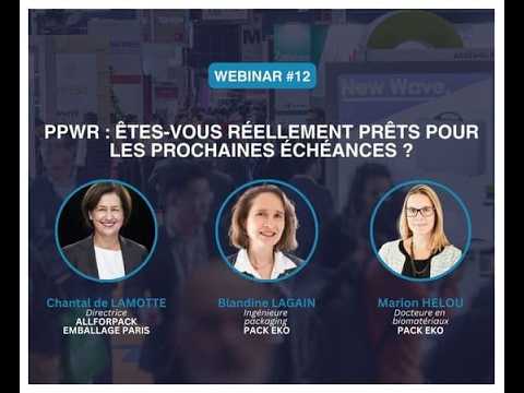 WEBINAR #12 - PPWR : êtes-vous prêts pour les prochaines échéances ?