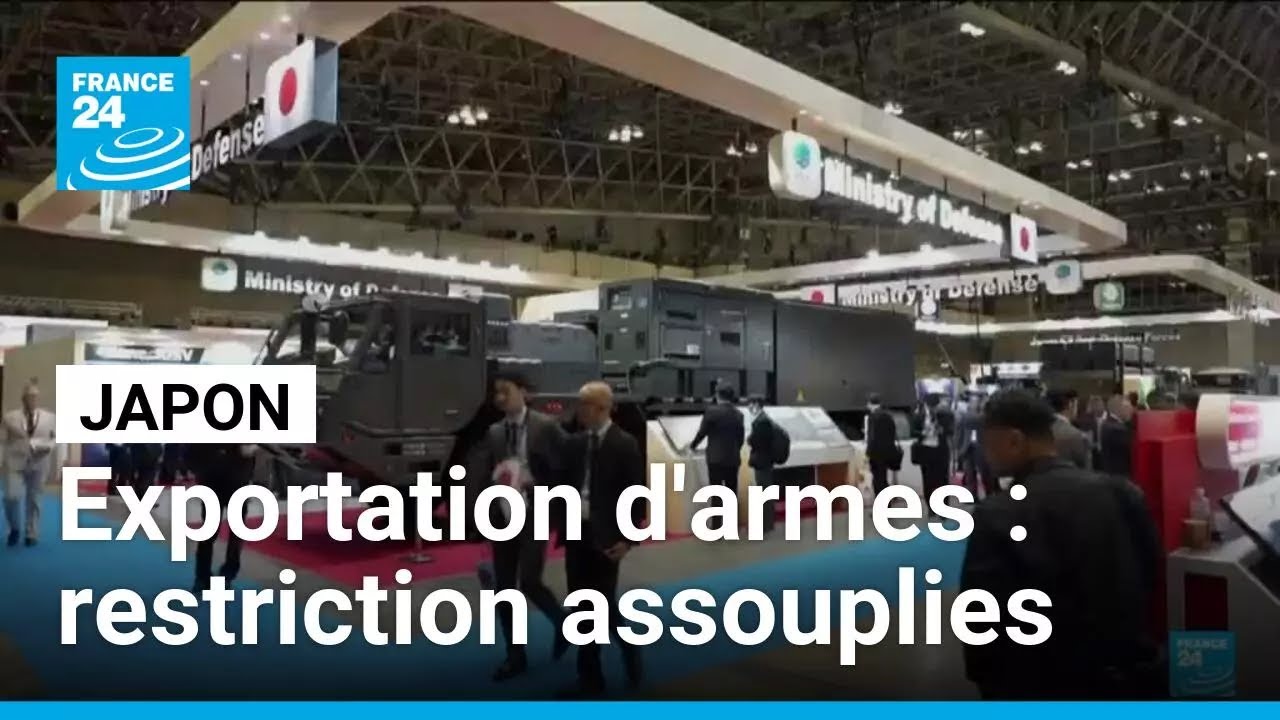 Japon : assouplissement des restrictions sur l’exportation d’armes • FRANCE 24