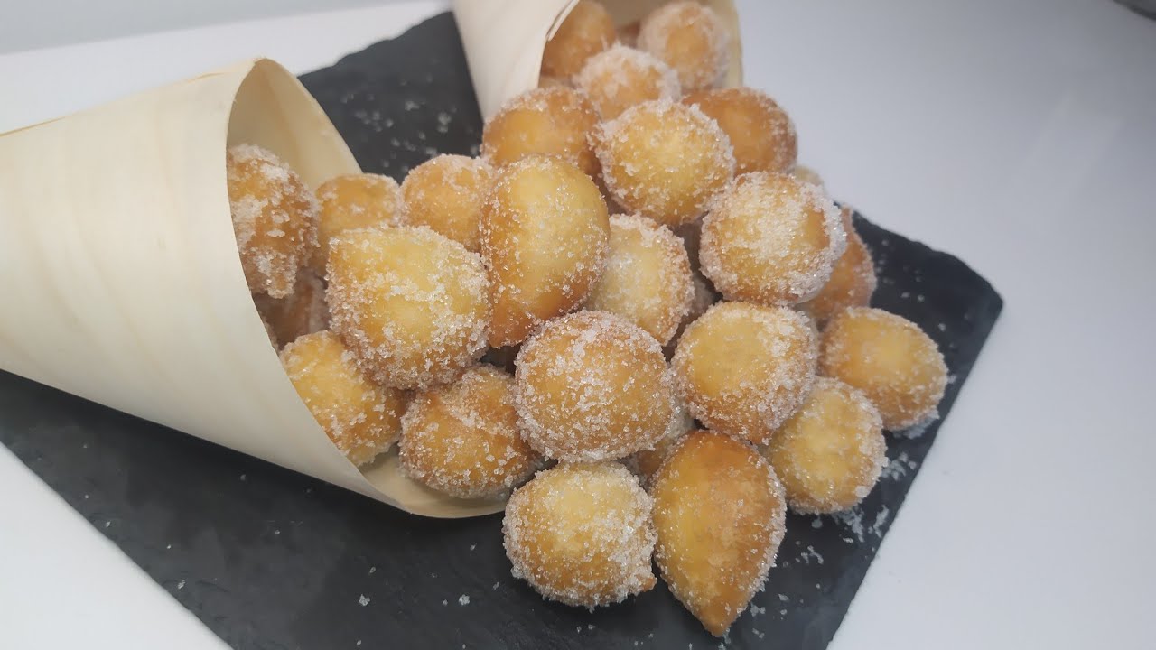 Beignet avec seulement 3 ingrédients facile et rapide SANS REPOS / donut with 3 ingredients