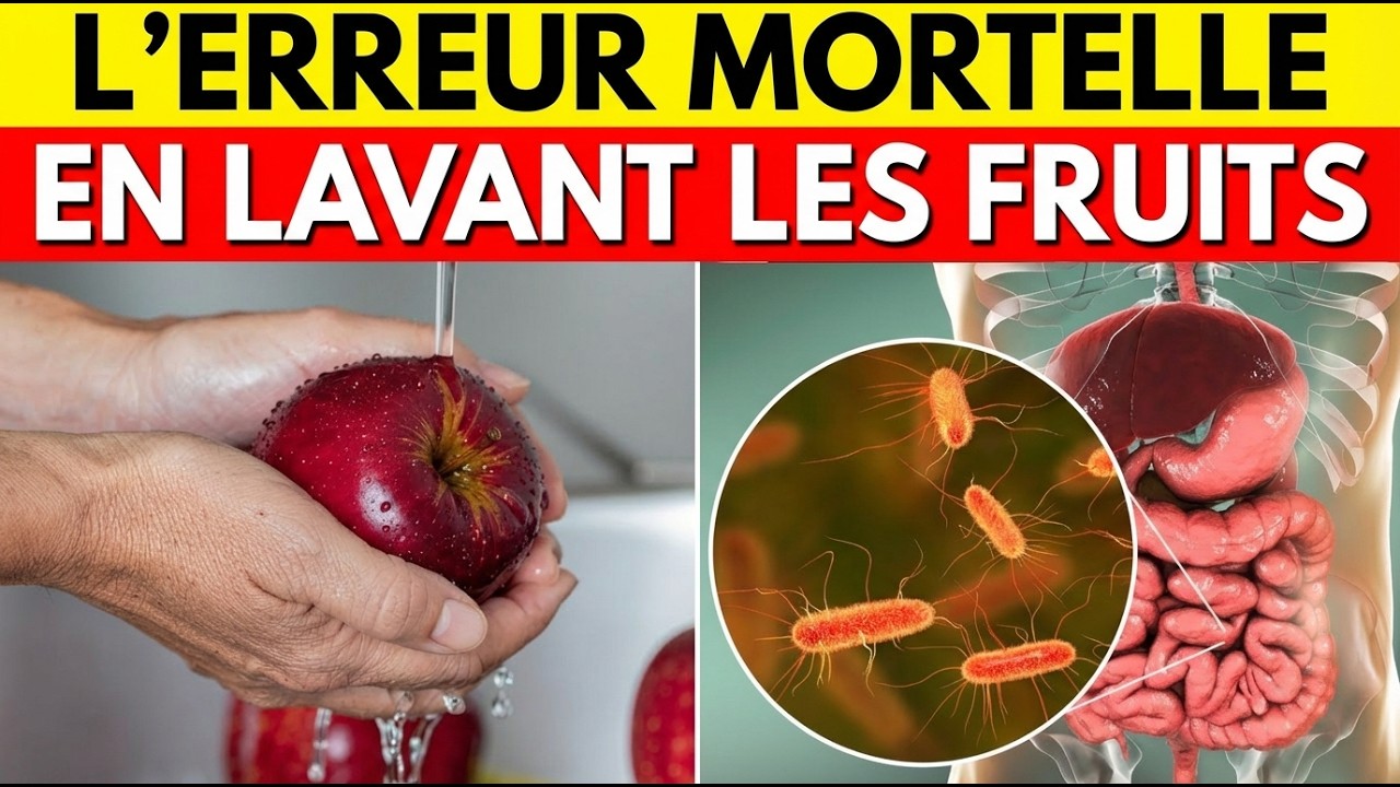 Cette Astuce Maison pour Laver les Fruits Élimine Tous les Pesticides (Personne ne le Fait !)
