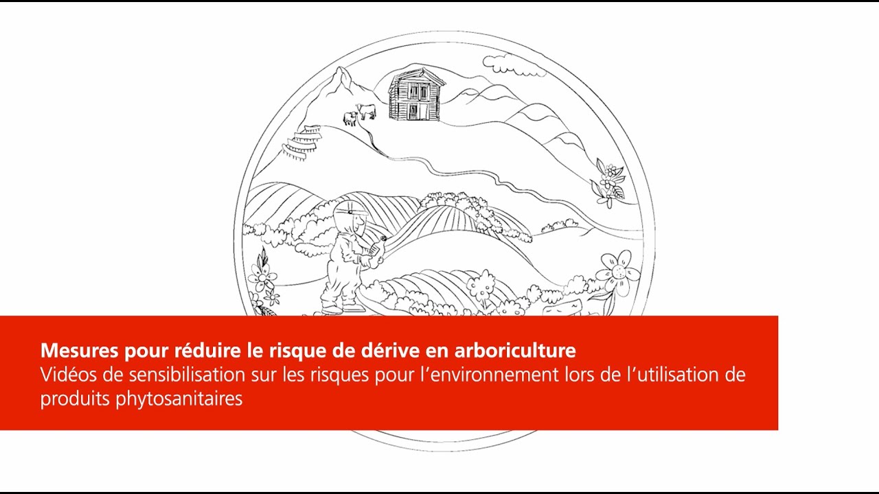 Mesures pour réduire le risque de dérive en arboriculture