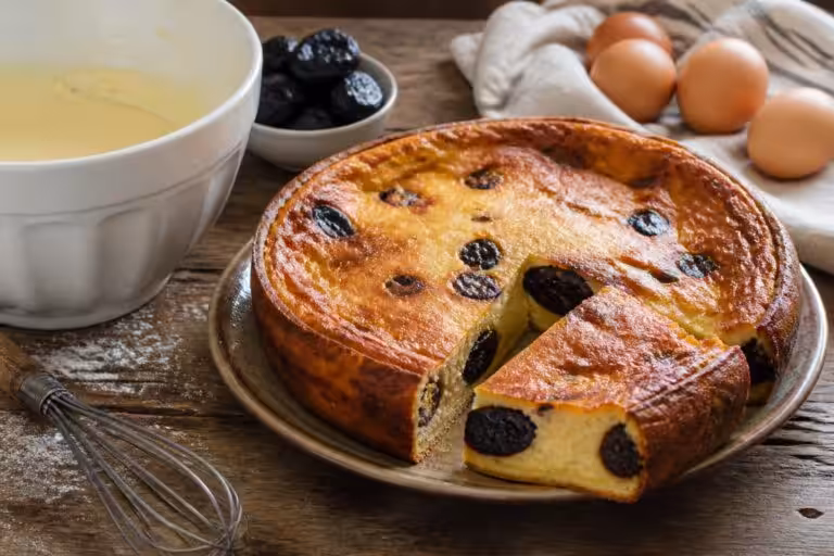 découvrez notre recette facile du far breton, le gâteau breton classique, moelleux et délicieux, parfait pour toutes les occasions.
