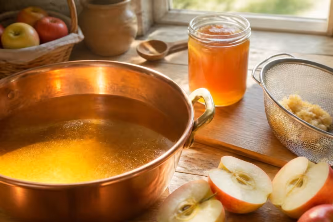 découvrez une recette simple et gourmande pour réaliser une délicieuse gelée de pommes à partir du jus, idéale pour vos petits déjeuners et desserts.