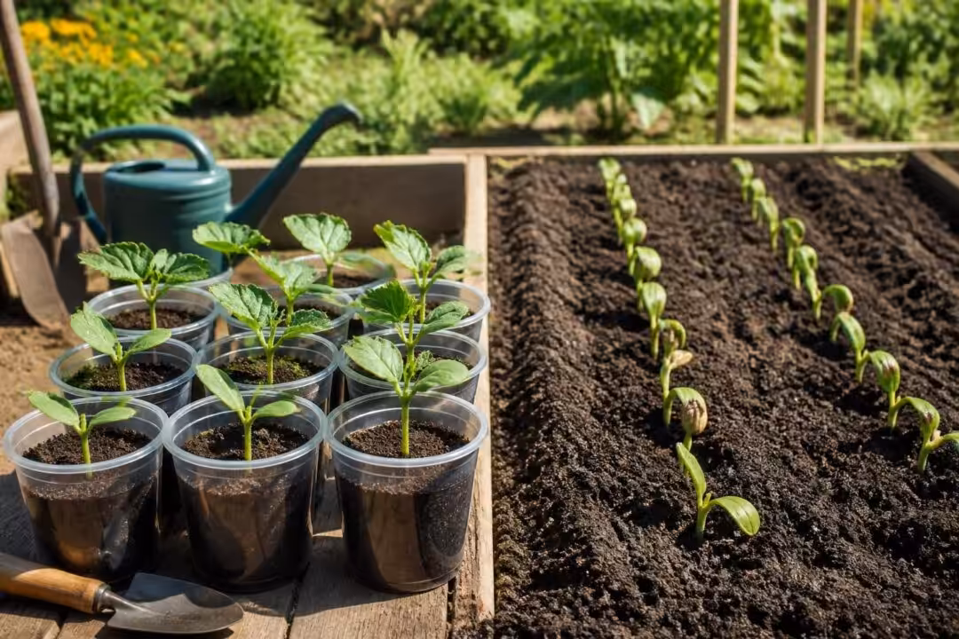 découvrez comment choisir entre le semis en godet ou en pleine terre pour vos courgettes, avec des conseils pratiques pour réussir votre culture.