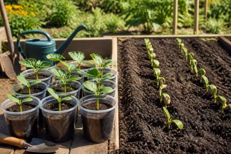 découvrez comment choisir entre le semis en godet ou en pleine terre pour vos courgettes, avec des conseils pratiques pour réussir votre culture.