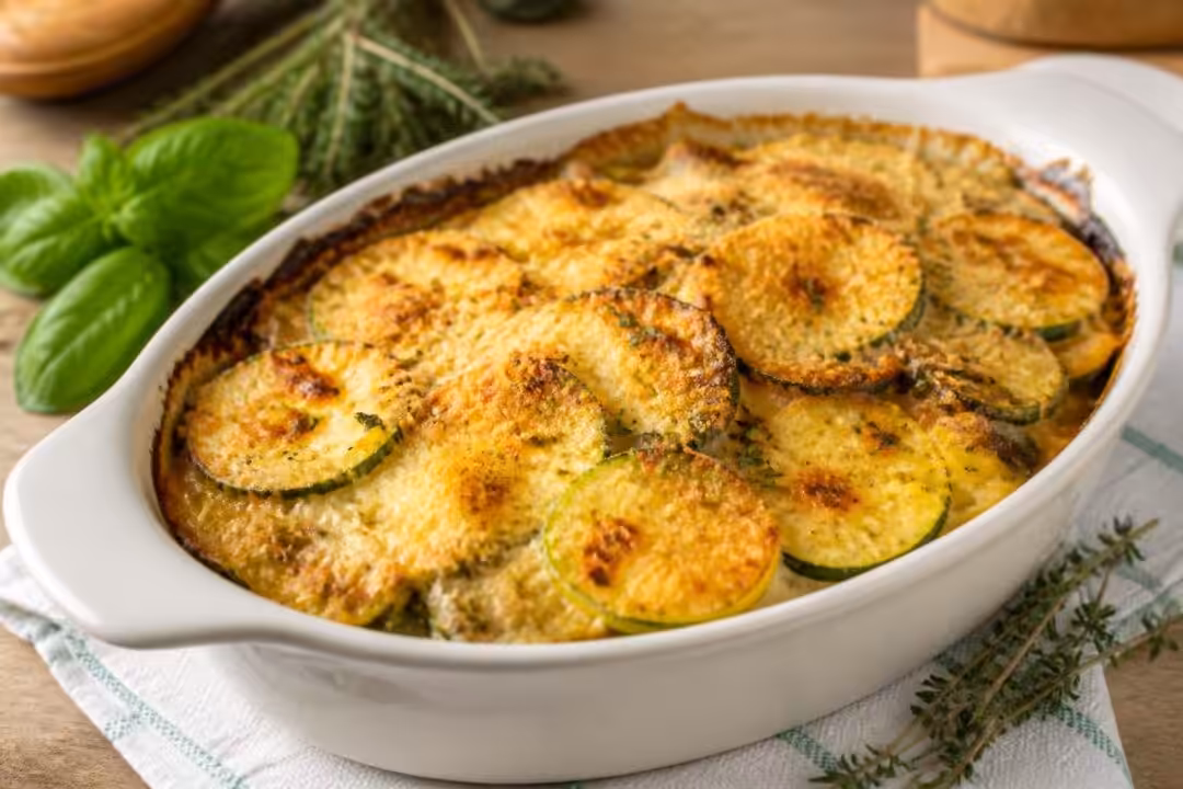 découvrez notre recette facile et savoureuse de gratin de courgettes au parmesan, un plat gourmand et réconfortant qui plaira à toute la famille.
