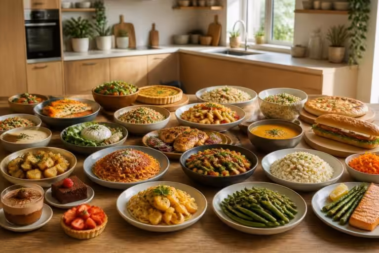 découvrez 20 idées de recettes simples et savoureuses pour vos repas quotidiens, faciles à préparer et adaptées à tous les goûts.